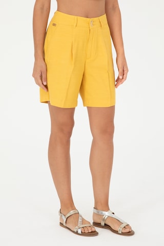 U.s. Polo Assn. Kadın Safran Şort / Bermuda 50285242-vr043 Safran