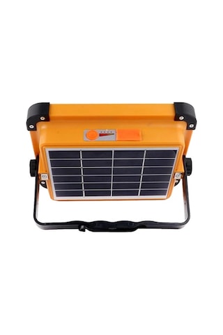 Noas Yl71-0209 Taşınabilir Şarjlı S 200w 6400k Beyaz Işık Solar Led Projektör Çok Renkli