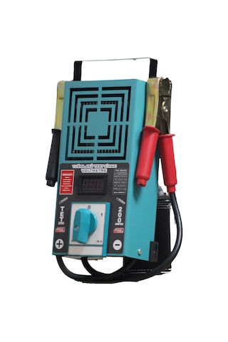 6-12-24 Volt 200 Amper Akü Test Cihazı Tuğra Tet 200