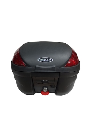 Motosiklet Arka Çantası Black 35 Litre Full Motor Çanta Sl-35 Siyah