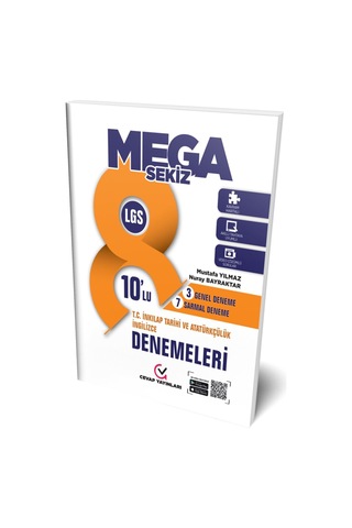 Cevap Yayınları 8. Sınıf Tüm Dersler 10 Lu Deneme Seti