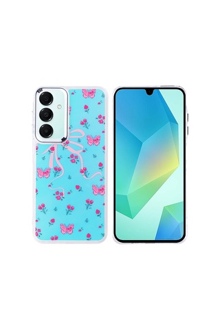 Zore Samsung Galaxy Uyumlu A26 Kılıf Airbag Tasarımlı Omsy Hadra Kapak - Kalp