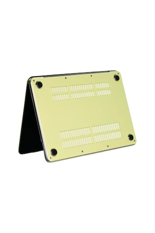Ers Macbook Neo Şeffaf Macbook Kapak - Yeşil