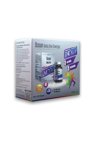 Ocean Daıly One Energy 2X30 Tablet Kofre 2'Li