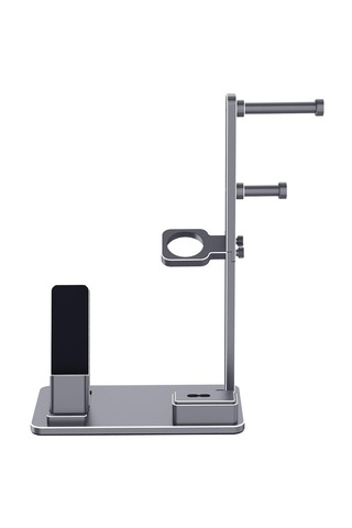 Homyl 6 In 1 Alüminyum Şarj Standı Watch 1/2/3 Için Gri Tarif Edildiği Gibi