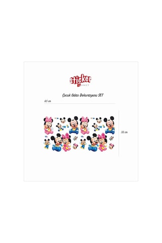 Çocuk Odası Sticker Mickey Mouse