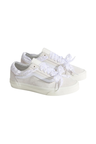 000d6wcj71-r Vans Old Skool Spor Ayakkabı Krem 000d6wcj71-r