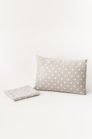 Soley Mix & Match Hearts %100 Pamuk Tek Kişilik Çarşaf Seti