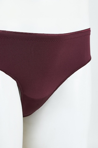 Nbb Kadın Bordo Luna Brazilian Külot Bordo