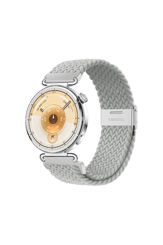 Huawei Watch Gt6 / Gt5 / Gt4 41mm / Gt5 Pro 42mm Uyumlu Metal Klips Örgü Spor Kordon