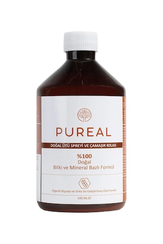 Pureal Doğal Ütü Spreyi & Çamaşır Kolası 500 Ml Tekli