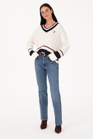 U.s. Polo Assn. Kadın Mavi Pantolon Jean 50310126-dn0022 Mıd Blue