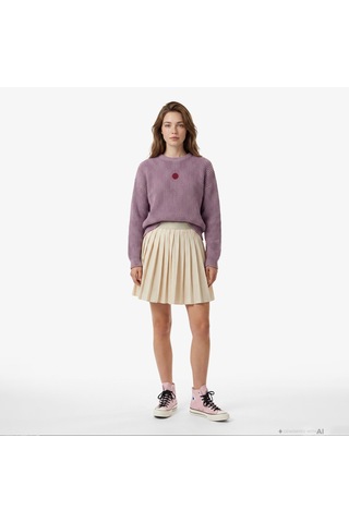 Unıted4 Regular Fit Kadın Bordo Kazak Ruzy 2851846
