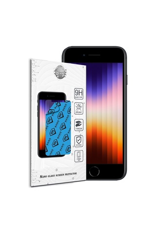 Apple Uyumlu iPhone SE 3 2022 Nano Ekran Koruyucu Kırılmaz Esnek Cam