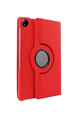 Xiaomi Redmi Pad Se 8.7 Inç Tablet Uyumlu Uyku Modlu 360 Döner Pu Deri Kılıf Seti Kılıf