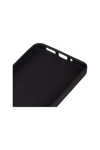 Xiaomi Redmi A4 Uyumlu Kılıf Zore Biye Silikon-siyah Siyah