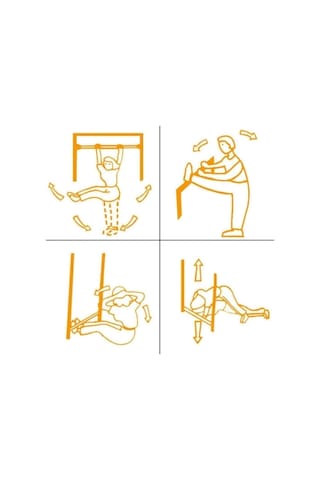 Delta Krom Kapı Barfiksi Barı Mekik Çekme Aleti 60-100 Cm Arası