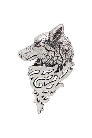 Homyl Retro Erkek Kadın Yaka Sopa Pin Broş Rozeti Kravat Gümüş