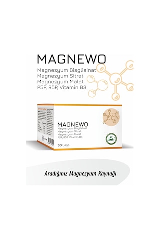 Magnewo Efervesan Magnezyum Sitrat Malat Glisinat