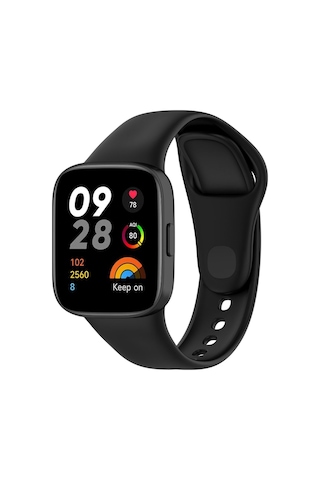 Adige Xiaomi Redmi Watch 3 Kordon Kayış Silikon Krd-81