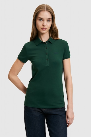 U.S. Polo Assn. U.s. Polo Assn. Kadın Koyu Yeşil Tişört Basic 50323461-vr101 Çok Renkli