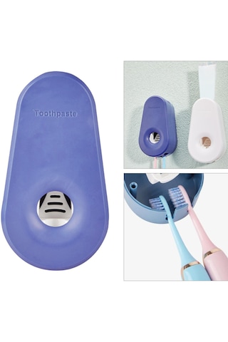 Homyl Banyo Tuvalet Için Duvara Monte Otomatik Diş Macunu