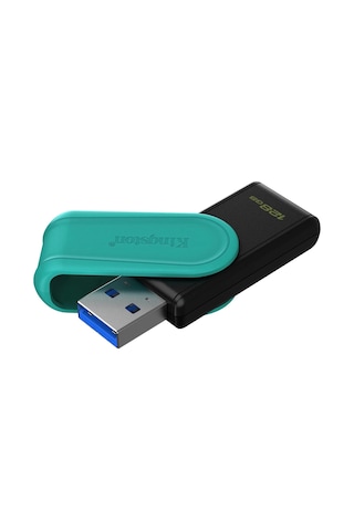 Kingston Dtxs-128gb 128gb Portable Usb 3.2 Gen1 Datatraveler Exodias Black-turquoise Flash Bellek