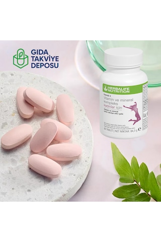 Herbalife2 Vitamin Ve Mineral Kompleks Kadınlar İçin 60 Tablet
