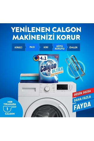 Calgon Ultra Konsantre 4ü1 Arada Toz 750 Gr
