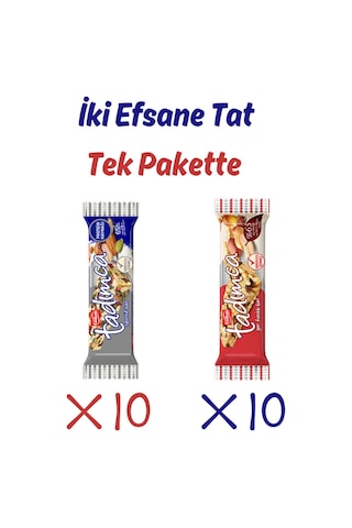 Tadım Sportif Bar & Yer Fıstıklı Bar Karışık Paket 20 Adet Yüksek Protein & Doğal Lezzet