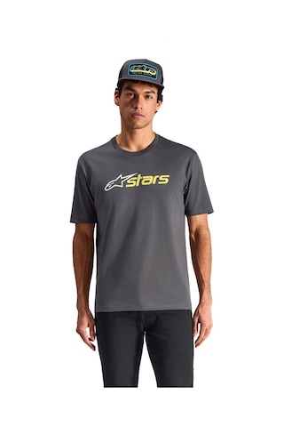 Alpinestars Blaze 2.0 Csf Tişört Siyah Beyaz Sarı