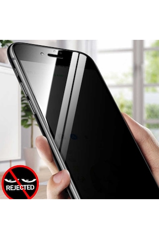 Apple, Uyumlu iPhone 7 Plus Zore Kor Privacy Cam Ekran Koruyucu