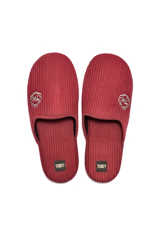 Twigy Muted Erkek Ev Terliği Bordo 41/46 AA0462 Bordo