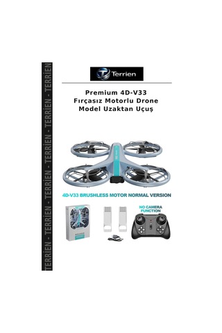 Premium 4d-v33 Fırçasız Motorlu Drone Model Uzaktan Uçuş