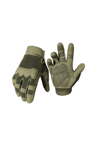 Tangshopping Taktik Eldiven Askeri Ordu Balıkçılık Çalışması Dokunmatik Ekran Kaymaz Mat Avcılık Yeşilm