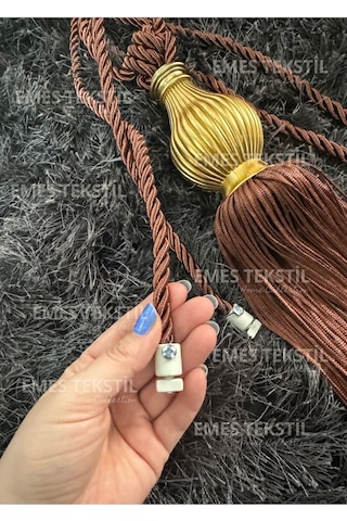 Kuka Braçol Kornişe Takma Tavan Yan Bağlama Perde Toplama Aksesuarı Tieback Altın