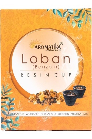 Loban Resine Cup Bahçe Tütsüsü