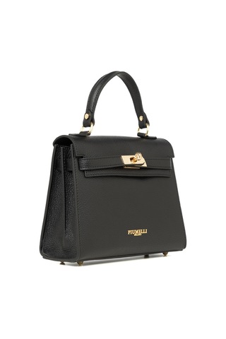 D28 Black Portföy Çantası Kadın Katıa Piumelli Milano Bag D28 Black