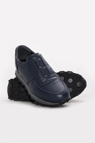 Fast Step Hakiki Deri Erkek Casual Ayakkabı 154ma708-1 Lacivert