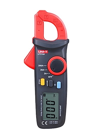 Ut210a-current Clamp Mini Multimetre Test Cihazı Uni T Ut210e Ut210d Amperometrik Ölçüm Pensesi Ampermetre Ac Dc Frekans Kanca Metre Pro