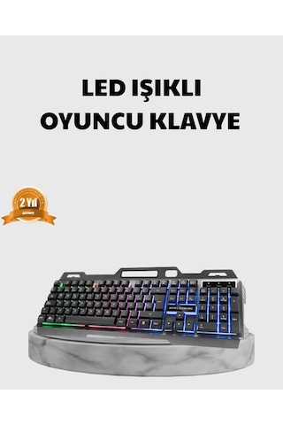 Mey Najmaddin Profesyonel Klavye Mouse Seti Rgb Işıklı, Türkçe Q, Dpı Ayarlı, Dayanıklı Gövde Najmaddin