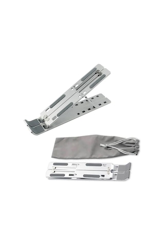 Frisby Fnc-5150st Taşınabilir Katlanır Alüminyum Tablet/notebook/laptop Stand Metalik Renk