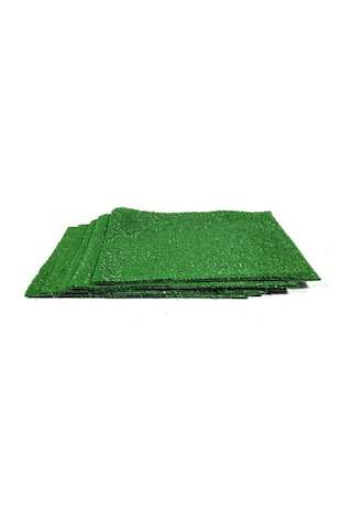 20 Adet, Yapay Çim, A4 Boyutunda, Maket, Dekoratif, Çim Tabakası,
