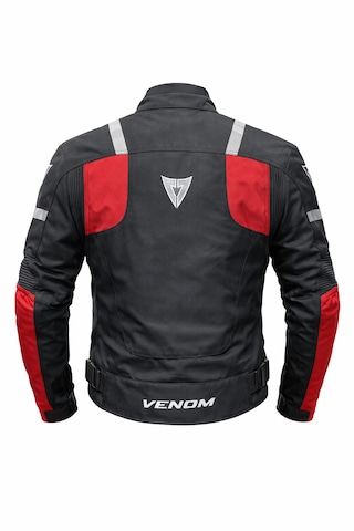 Venom Ceket Air Racing Siyah Kırmızı Motorcu Montu Kalıplar Dardır Bir Beden Büyük Seçin