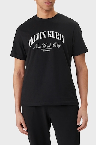 Calvin Klein Erkek T Shirt Lv04rf820g Ub1 Siyah
