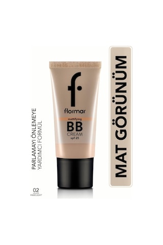 Flormar Mattifying Mat Bitişli BB Krem 002 Fair/Light