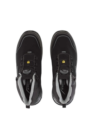 Toworkfor X-507 Pu Nubuk Esdiş Botu Siyah