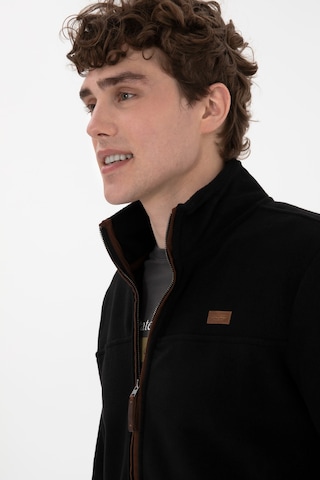 U.S. Polo Assn. Erkek Siyah  Polar Örme Hırka 50290594-VR046