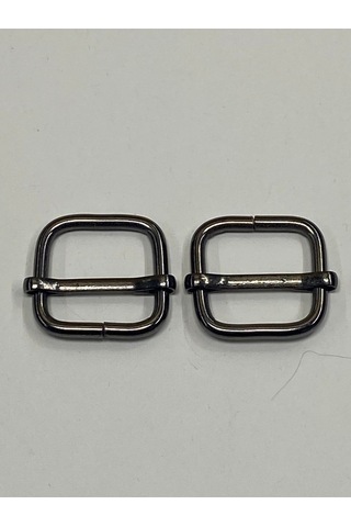 Çanta Sürgüsü / Ayar Tokası / 2 Li Set / 2 Cm Antrasit Renkli Çok Renkli