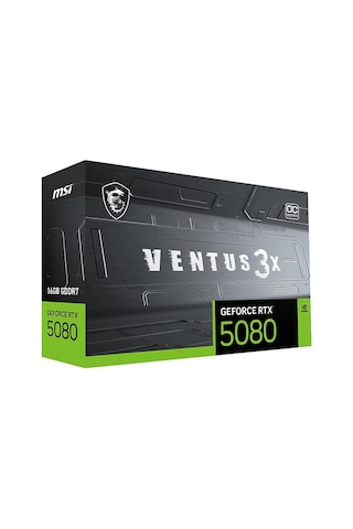 Msı 16g Ventus 3x Oc Plus Gddr7 256 Bit Dlss 4 Geforce Rtx 5080 16 Gb Ekran Kartı